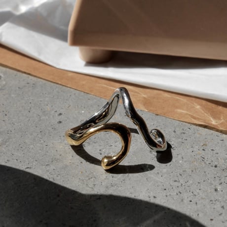 Frequency cuff ring (mix color)