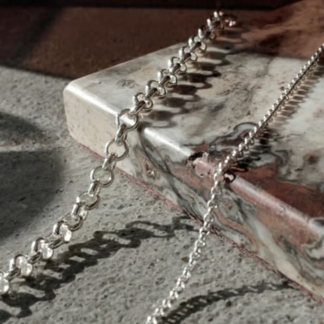 Raw edge necklace