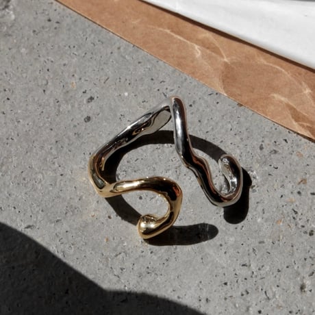 Frequency cuff ring (mix color)