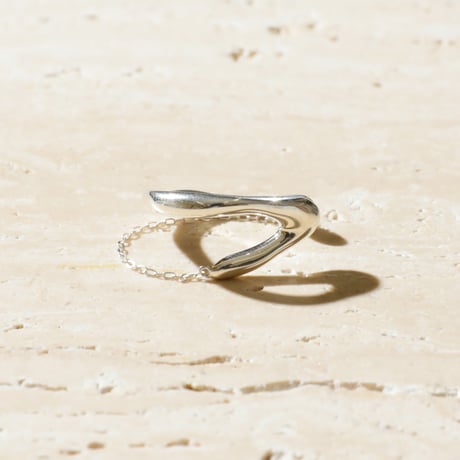 norme frame earcuff ring / SV925