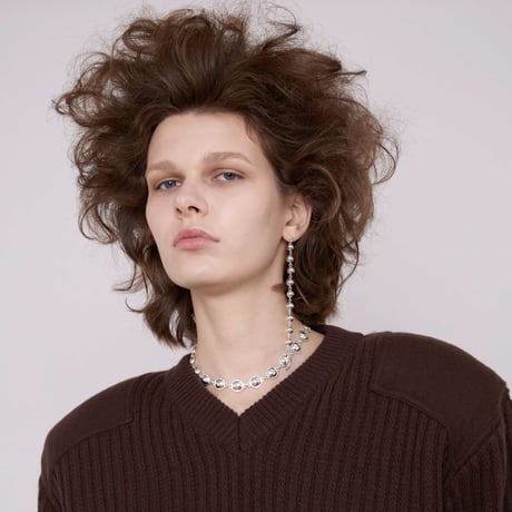 Chrome dead stock necklace ＜Limited＞
