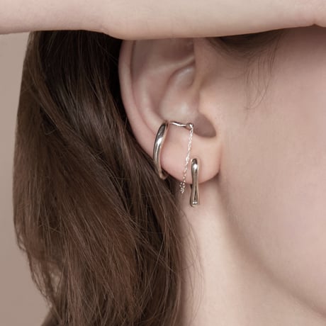 norme frame earcuff pinky ring / SV925