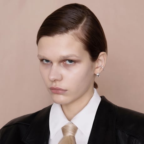 Raw edge earcuff