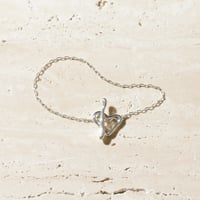 norme heart frame bracelet / SV925