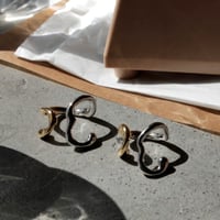 Frequency cuff pinky ring (mix color)