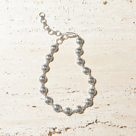 Chrome dead stock necklace