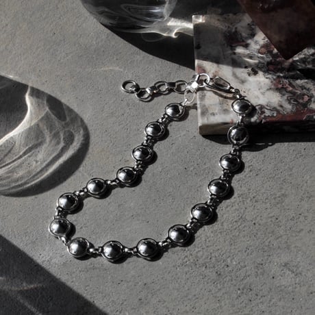 Chrome dead stock necklace
