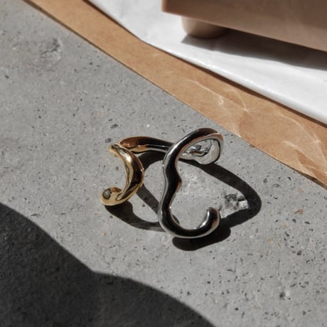 Frequency cuff ring (mix color)