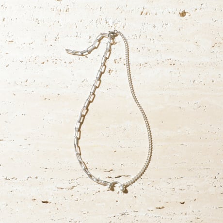 norme rawform arc necklace / SV925