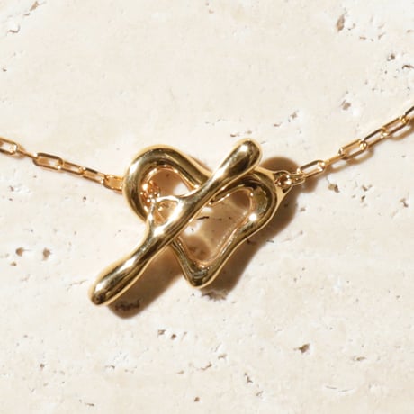 norme heart frame bracelet / SV925＋Gold Plated