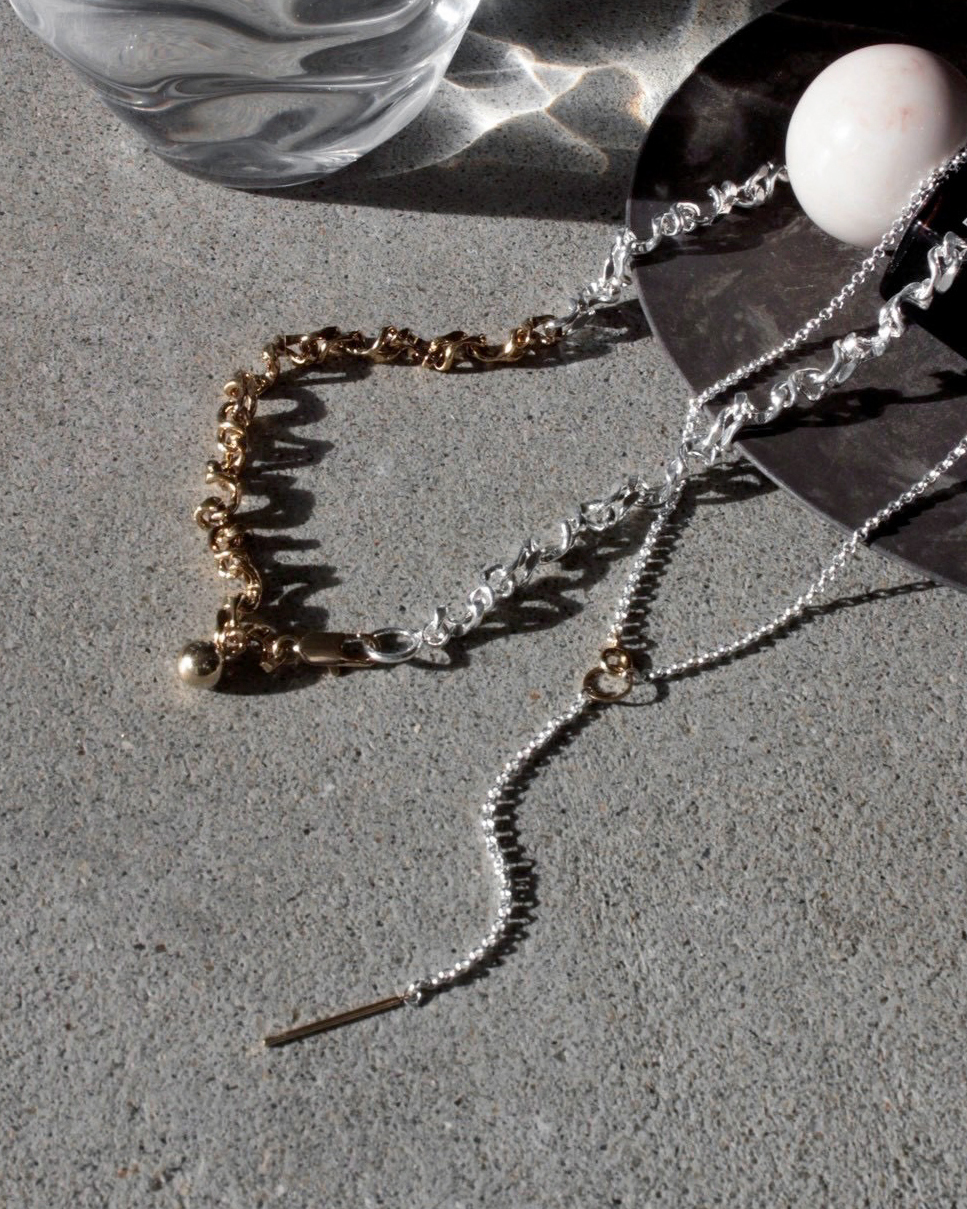 Figue necklace exclusive type (2P) | Soierie On