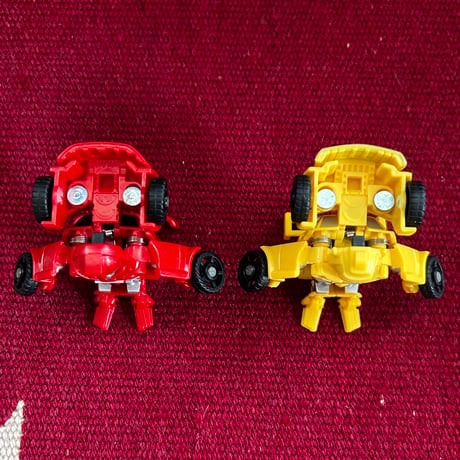【当時モノ/ 稀少種】2012年 タカラトミー公式 ビークール "初期型バンブルビー＆ミラージュ" 2体セット［トランスフォーマー/ミニカー］