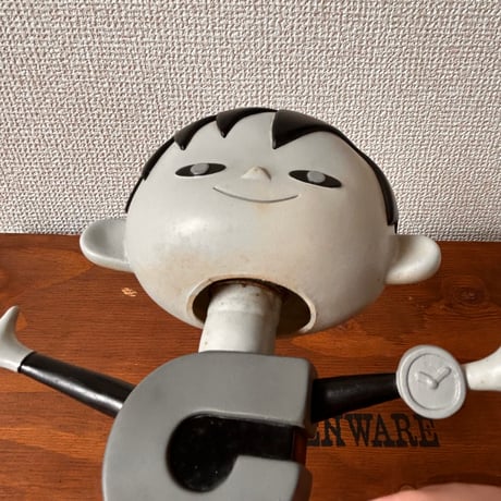 【限定1,000体 / 稀少種】1998年 TOYS CLUB × CITIZEN / シチズンCちゃん モノクロ首振り人形（箱付き）［シリアルNo.0124 / 北原照久］