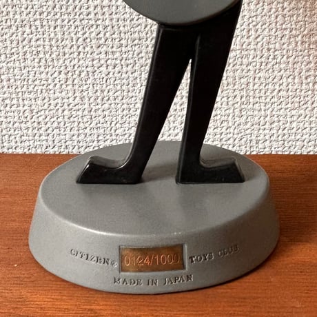 【限定1,000体 / 稀少種】1998年 TOYS CLUB × CITIZEN / シチズンCちゃん モノクロ首振り人形（箱付き）［シリアルNo.0124 / 北原照久］