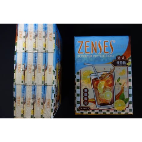 【香港☆ZENSES】限量印花「檸茶」＜36P＞  /  ほんと良い香りです　#6102912N
