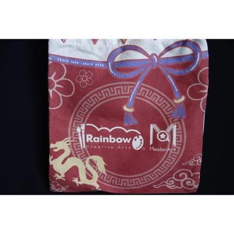 🉐☆Handmade☆【香港☆Rainbow】 斜掛袋 /   なんだかめでたい感じです #6103133N