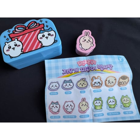 ＜合わせ買い＞【香港☆ちいかわ】 ＜韓国→香港＞小物入れ＋貯金箱＋消しゴム　/  ”美樂士多”で買い付け　#610291N