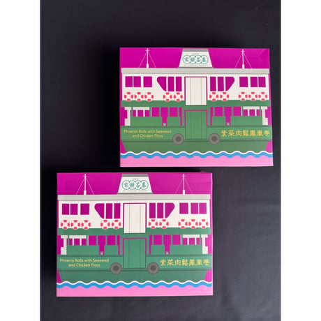 ＜公式LINE確約専用＞【香港☆泰昌餅家】＜香港製造＞ 紫菜肉鬆鳳凰巻 /  Phoenix Roll with Seaweed & Chicken Floss #607221N