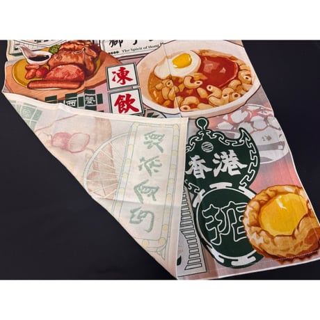 【香港☆G.O.D.】TEA  TOWEL・洗碗布  /  潔いインパクトが有ります　#6102914N