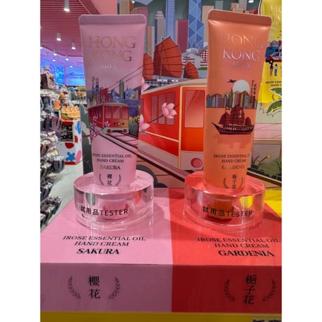 【香港 ☆ IROSE】精油護手霜・HAND CREAM  / ６種類の香り付き特色香港  #6093044N