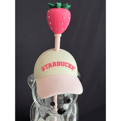 ＜予約専用＞【香港☆星巴克】Pink Bearista™ Glass Cold cup  /  香港スターバックス・ピンクドリンク　#R607281N