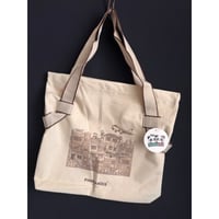 ＜限量版＞【香港☆ PANDAKISS®】 啓徳系列　復古TOTE BAG /  限定商務零舊館コラボ　#7073116N