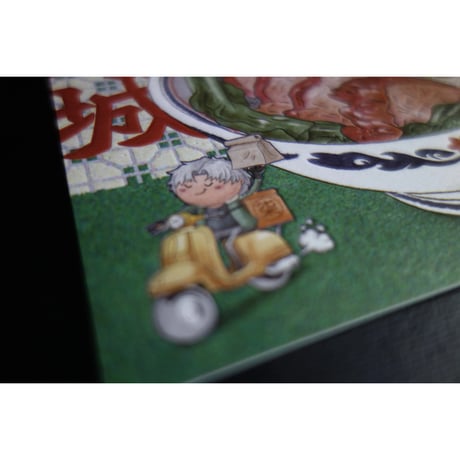 ＜2026書展＞【香港☆創造館】九龍城寨凹凸壓印卡 ♡LETTERPRESS CARDS♡３種類＜バラ販売＞  #6073010N