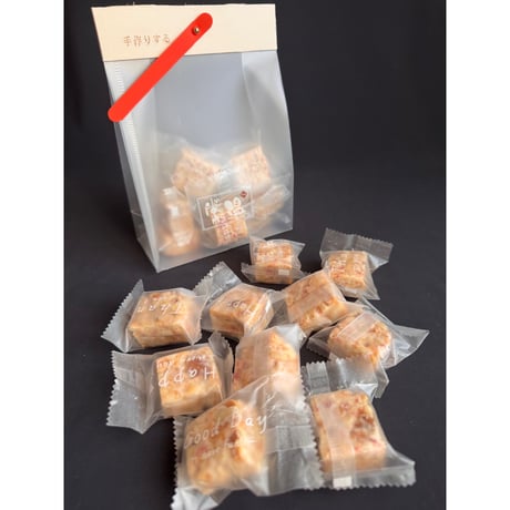 ＜＜新＞＞【香港☆ 常温】拿破崙邊角＜雪花酥＞お得に小分け！  /  鬆軟酥脆さくさくほろほろの軽い感触　#6072911N