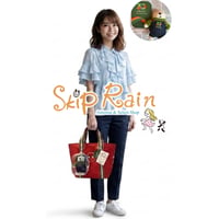 リクエスト＜予約＞【香港☆city super】30周年ミニ＜緑・赤＞crossover☆ANYA HINDMARCH 環保袋 /  Universal Bag  #R607111N