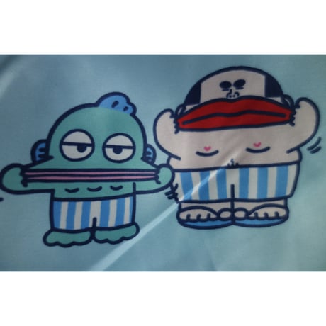 【香港☆低俗世紀×SANRIO】 大叔×ハンギョドン☆ 三摺遮 /蘇行先生のTai Ma Sing ・折りたたみ傘   #6082912N