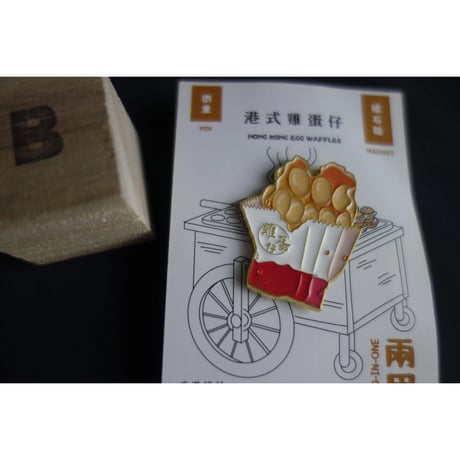 オススメ【香港☆Kongifts】襟章＆磁石貼  / とても丁寧なお仕事と完成度です  「４種類のピンズ」 #6082910N