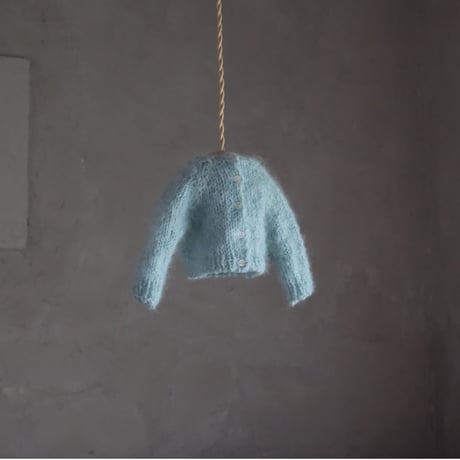 《即売品》吊るし照明"green sweater"