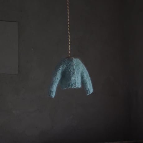 《即売品》吊るし照明"green sweater"