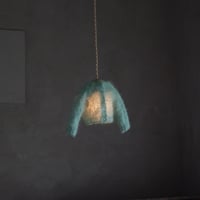 《即売品》吊るし照明"sage green sweater"