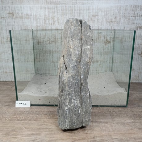 BIGドラゴンストーン　１点もの　No.1972（W約34cm/H約9㎝) (45㎝水槽)