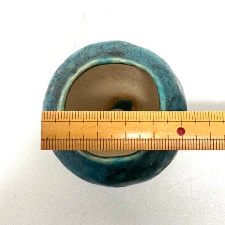 ミニ盆栽鉢　植木鉢陶房うさぎ庵 玉木啓子造 　１点もの現物撮影 　№261029C