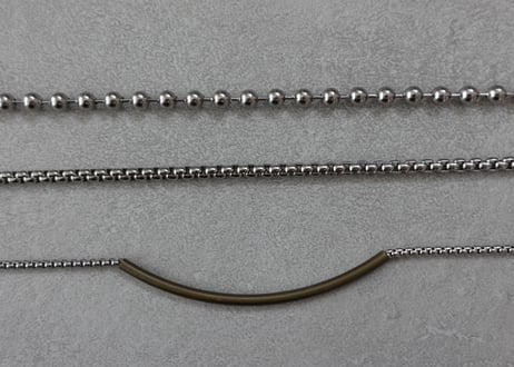 NeckLace 103 ／ match brown