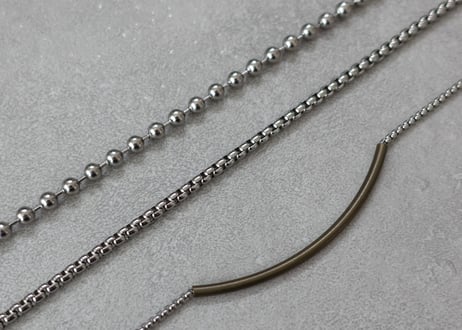 NeckLace 103 ／ match brown