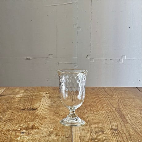 村松 学　網目ゴブレット　クリア