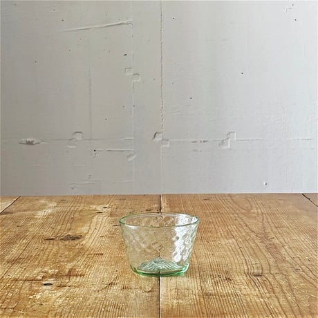 村松 学　網目デザートカップ/蕎麦猪口　淡緑