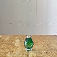 村松 学　ミニ花器 アラレ　緑