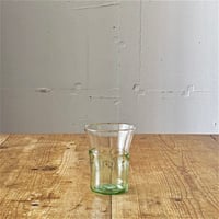 村松 学　ドットタンブラー　クリア×淡緑×茶