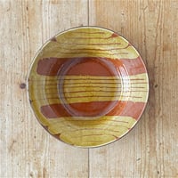 slip works 今津加奈　 9寸リム深皿　Red ②