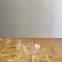村松 学　丸底モール小鉢　クリア