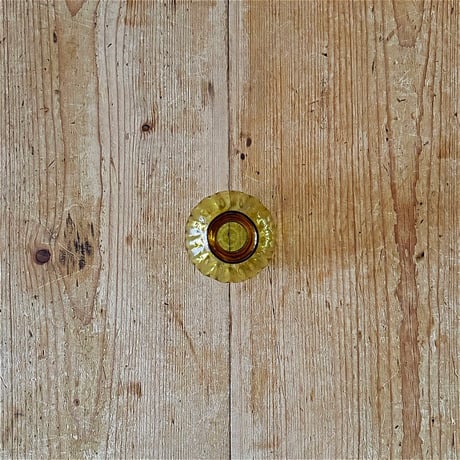 村松 学　ミニ花器 にんにく　橙×青