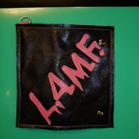 LAMF/WALLET BLACK✕PINK