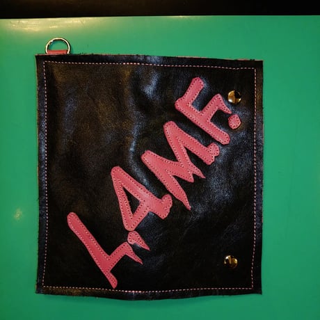 LAMF/WALLET BLACK✕PINK