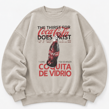 BIGプルオーバー "COKE" 【BEIGE】
