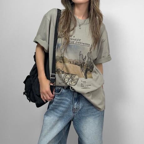 BIG T "CALIFORNIA" 【KHAKI】