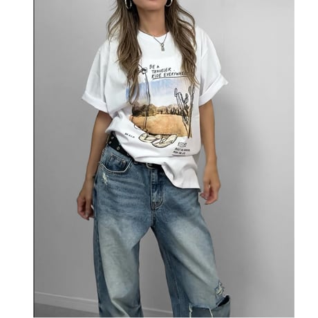 BIG T "CALIFORNIA" 【WHITE】